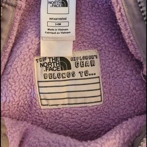 Baby northface fleece zip up